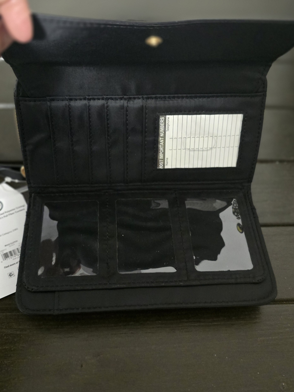 NWT Time and Tru Ainsley Bulk Clutch Wallet - Ultimate Organizer